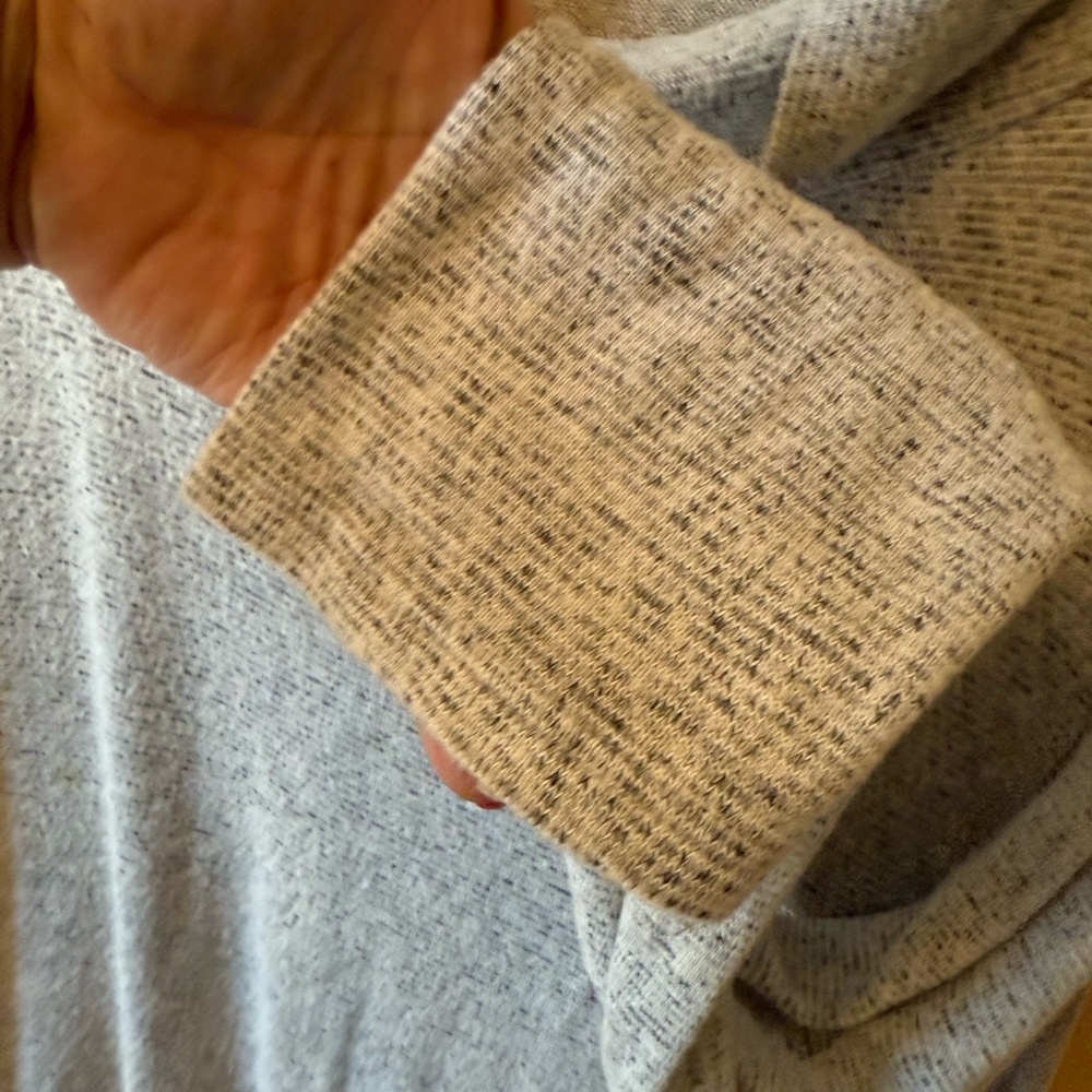 Vine & Love Gray Cowl Neck Sweater - Picture 5 of 6